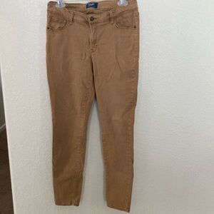 Old Navy Tan Ankle Cropped Jeans